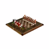 مهره شطرنج مدل پلی استر رنگی طرح فلیپین 