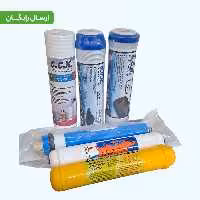 پک کامل فیلتر دستگاه تصفیه آب خانگی 6 مرحله ای سافت واتر (بسته 6 عددی)