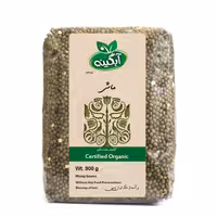 ماش سبز ارگانیک آبگینه 900 گرم