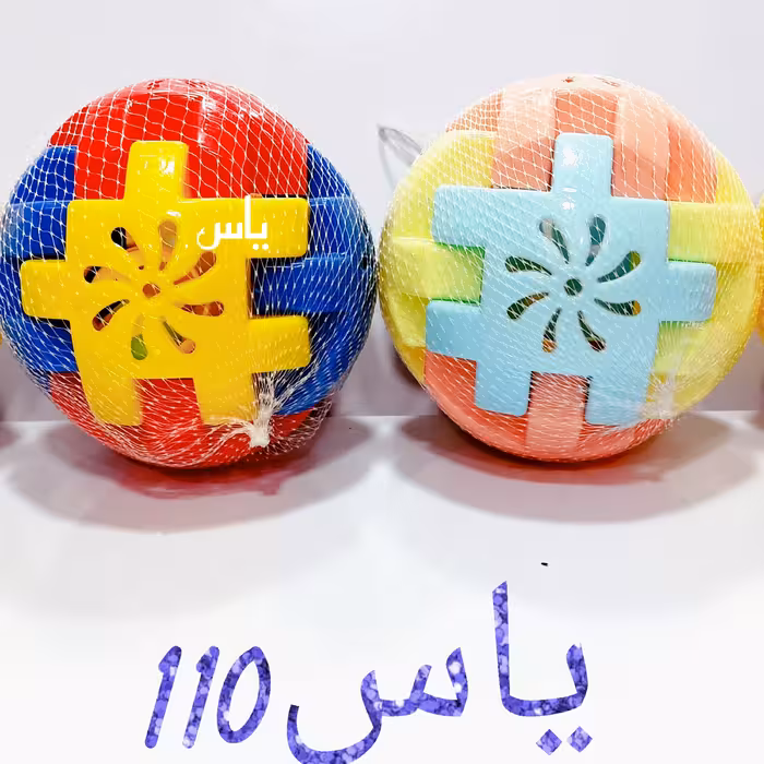 جغجغه توپی رنگی 