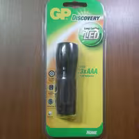 چراغ قوه  کوچک با 9 ال ای دی بدنه آلمینیوم  GP