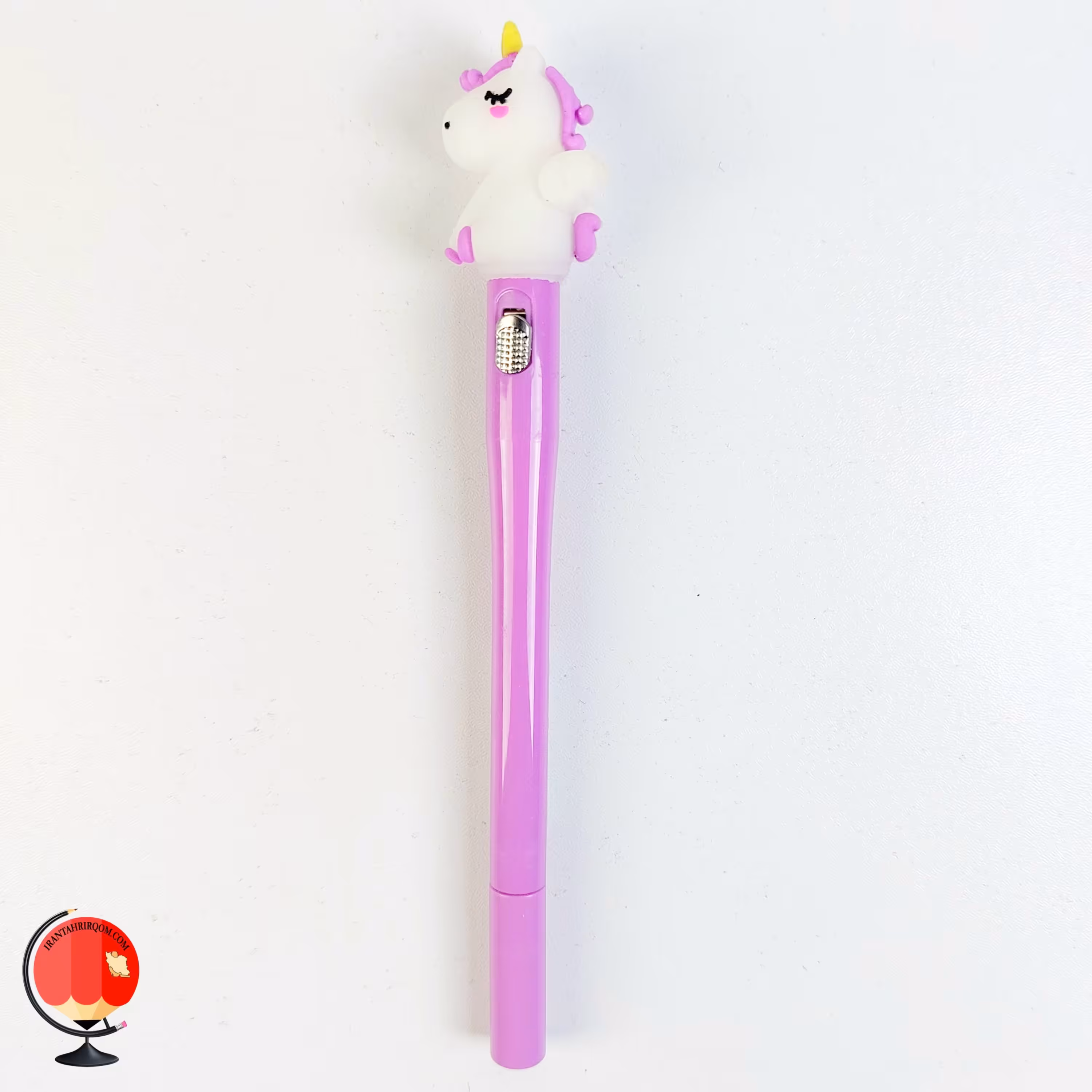 خودکار  فانتزی یونی کورن چراغ دار بنفش کد 29813