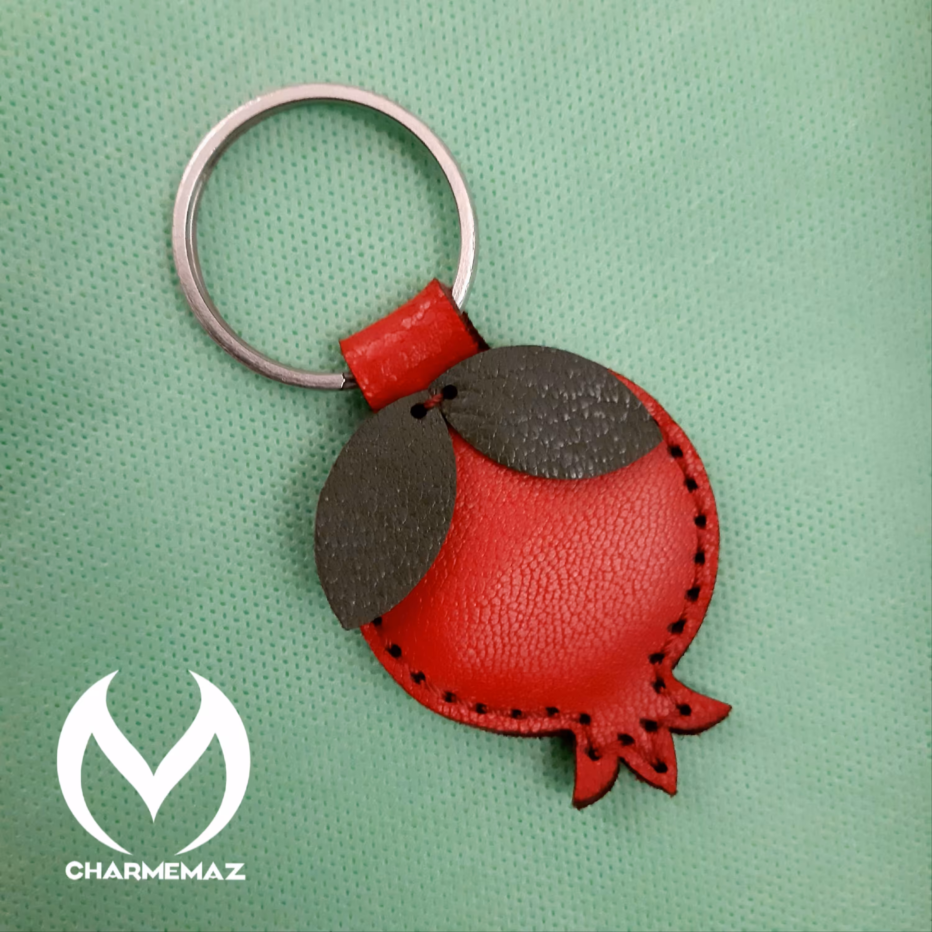 جاکلیدی انار چرم طبیعی و ماندگار گیفت یلدایی تخفیف ویژه