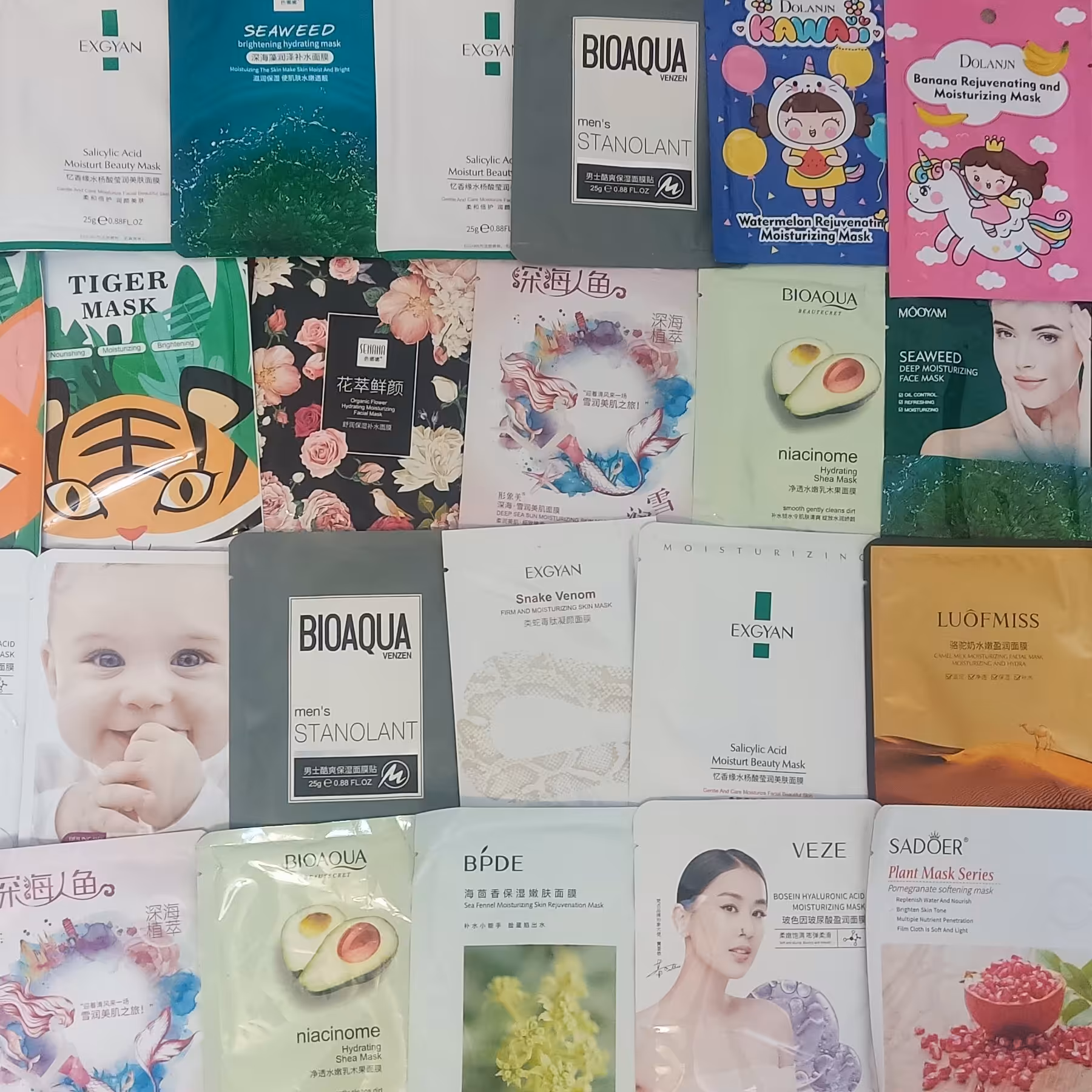 پک ماسک صورت ورقه ای 15 عدد