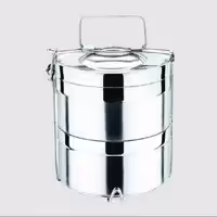 ظرف غذای 2 طبقه یونیک کد 2630