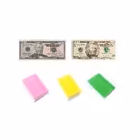 5 عدد پاک کن کمیاب مدل دلار، کتاب، دفتر