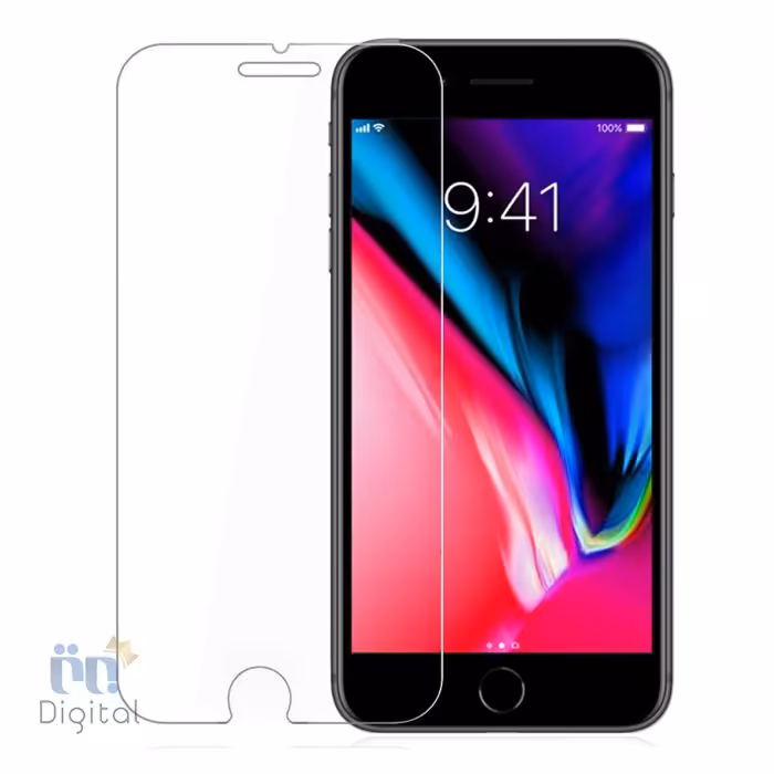 محافظ صفحه نمایش مدل Tempered مناسب برای گوشی های اپل مدل iPhone 7 Plus / iPhone 6s Plus / iPhone 6 Plus / iPhone 8 Plus