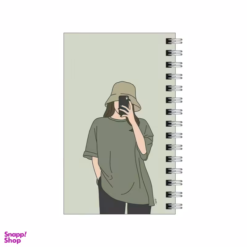 دفترچه یادداشت ۶۰ برگ مدل To Do List طرح سلفی با استایل سفر کد 9290899