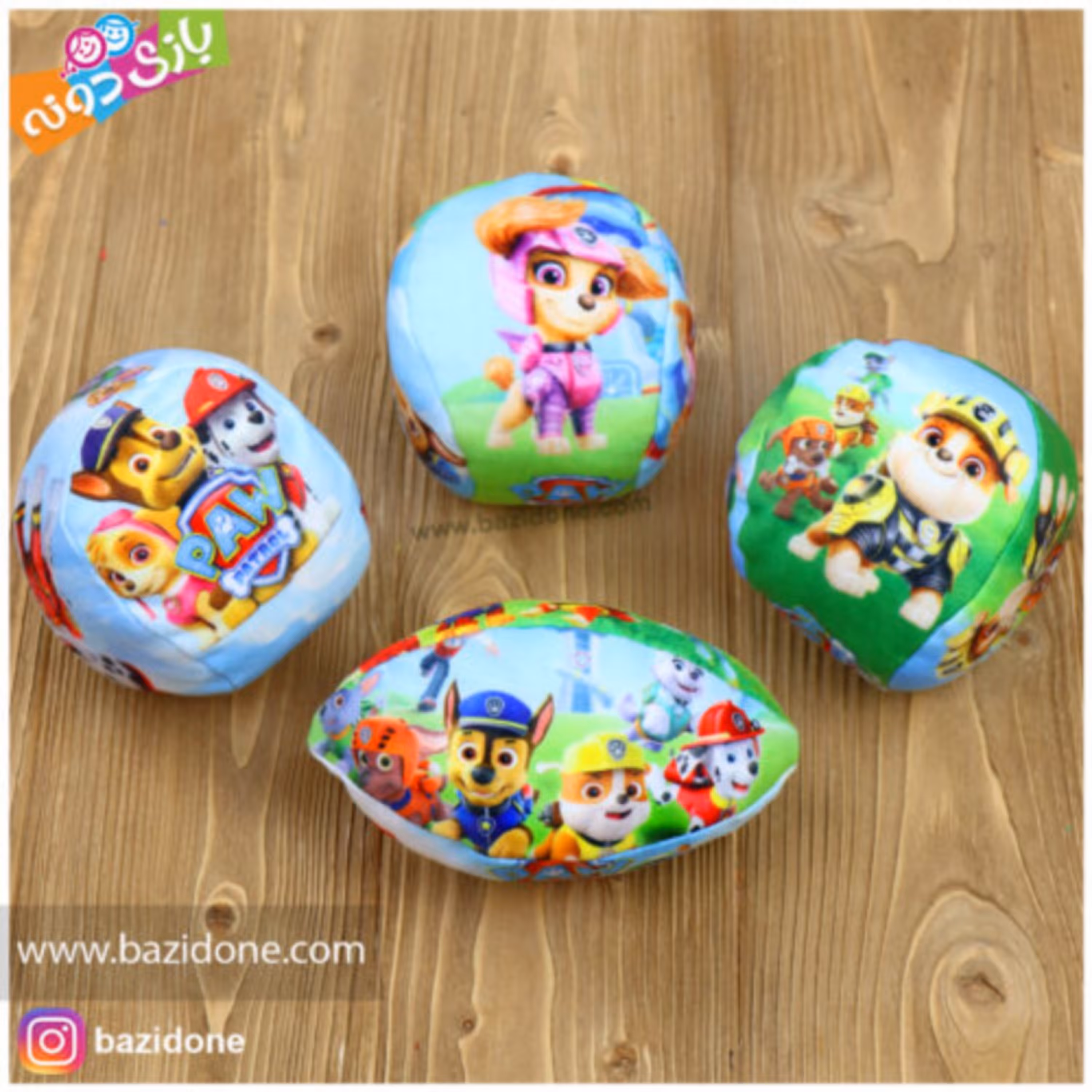 اسباب بازی توپ ابری نرمک مدل سگ های نگهبان 