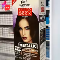 شامپو رنگ فانتزی ویکو مدل color shock شماره 5.65 رنگ شکلاتی