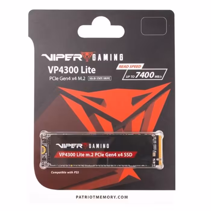 اس اس دی اینترنال پاتریوت Viper VP4300 Lite M.2 2280 NVMe 4TB