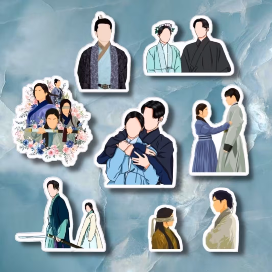 استیکر مینیمال سریال کیمیاگری ارواح سری سوم alchemy of souls 