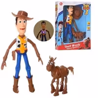 اسباب بازی ربات کلانتر وودی و الاغ 3 با صدا و نور toy story