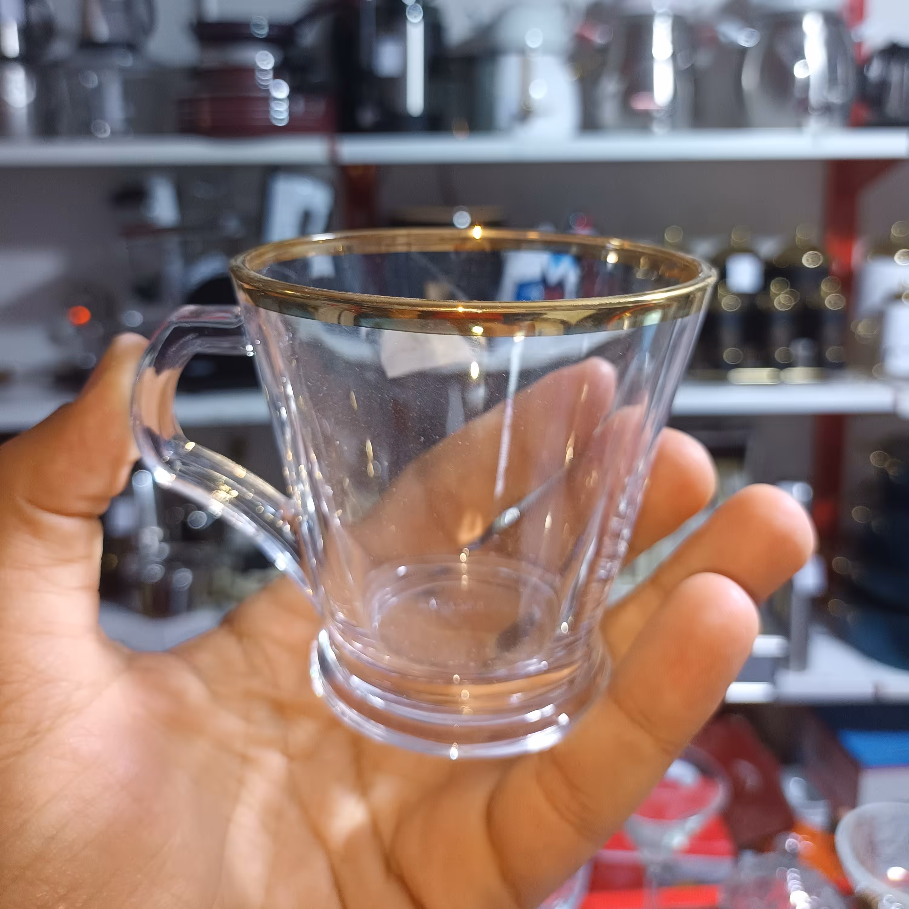 استکان لب طلا مدل آنتالیا