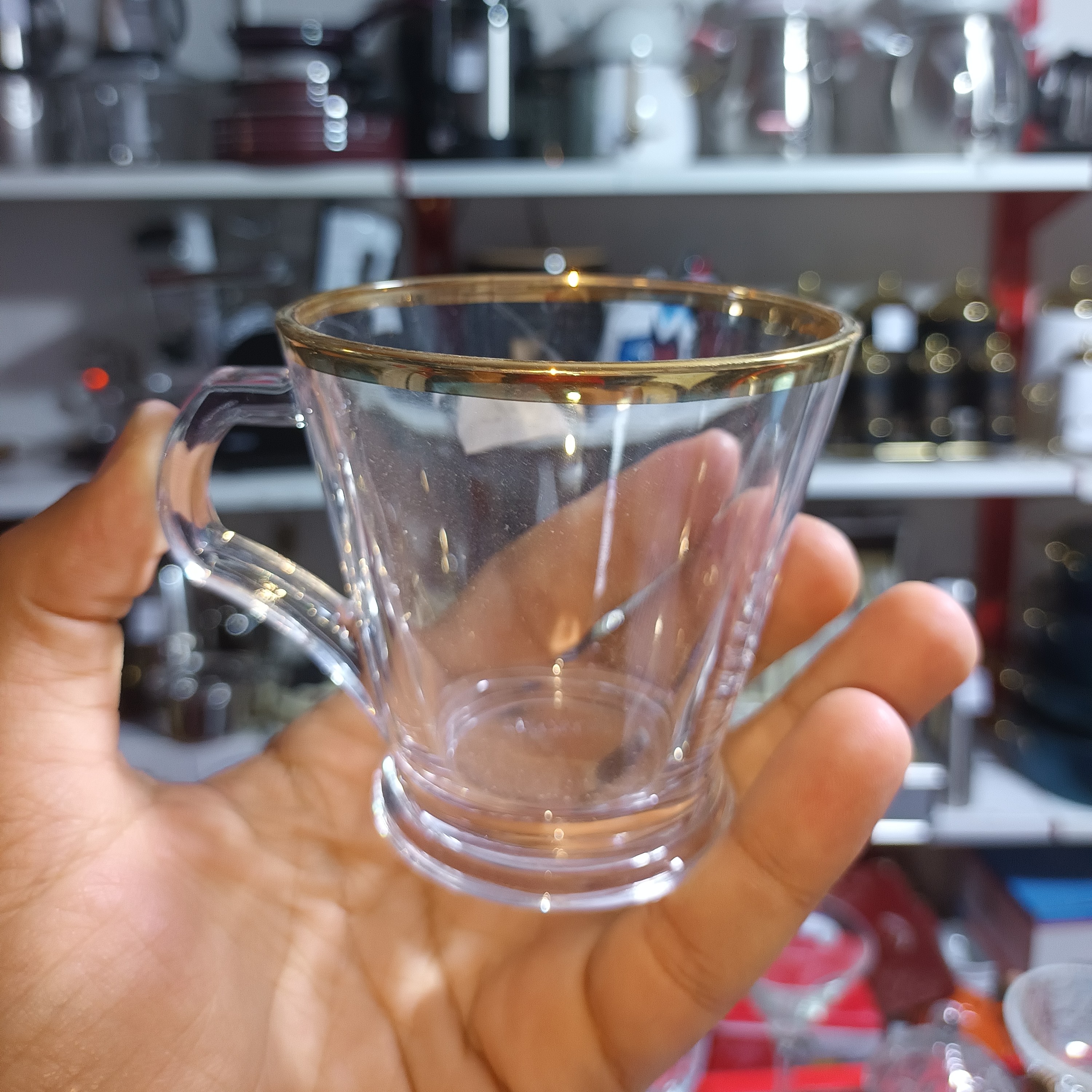 استکان لب طلا مدل آنتالیا