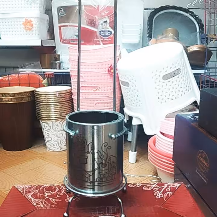 جای قاشق چای خوری اویز استیل