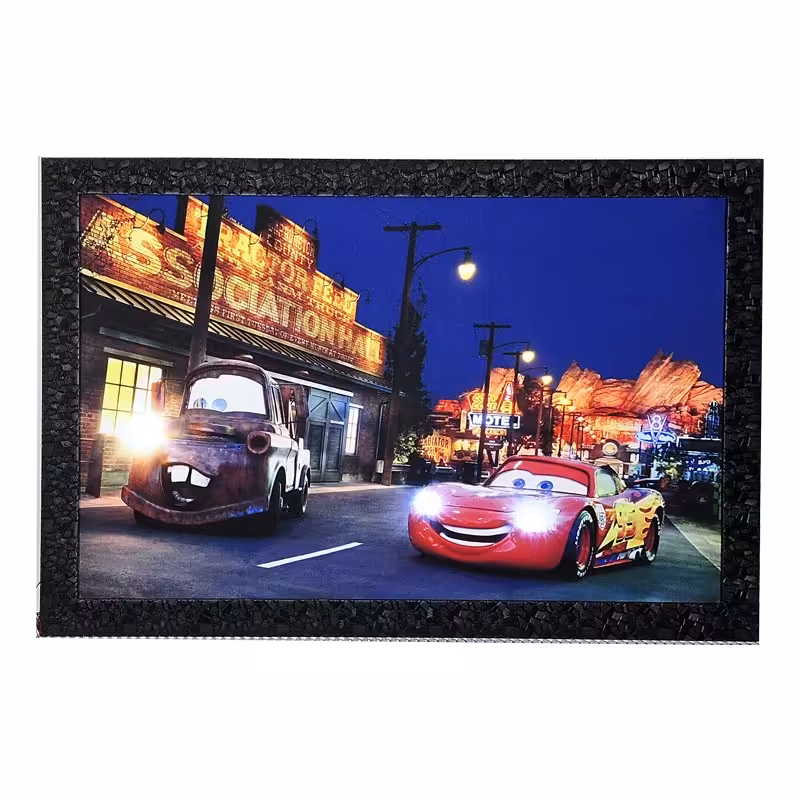 تابلو بک لایت (چراغدار) طرح مک کوئین