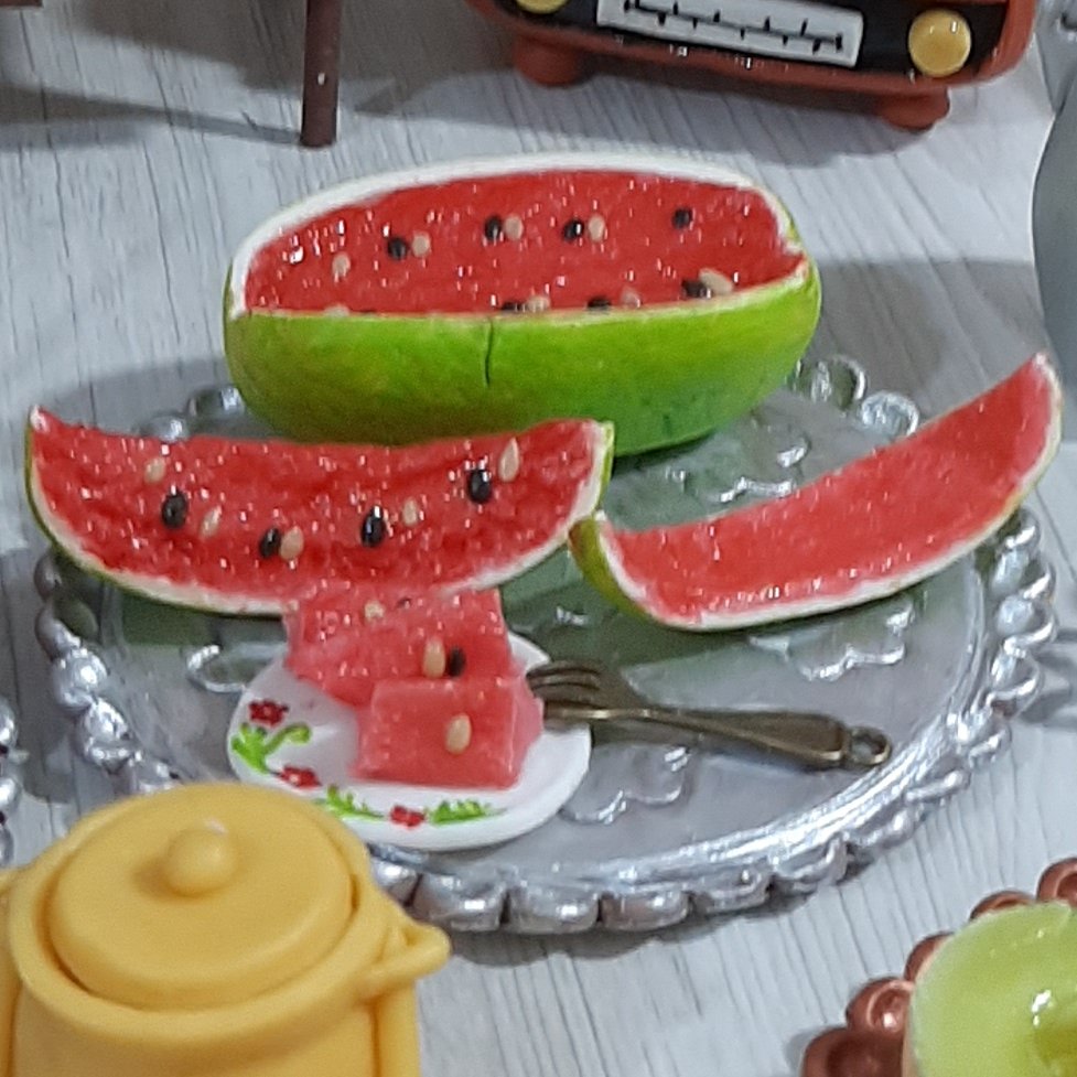 سینی هندوانه یلدایی زیبا