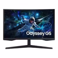 قیمت و خرید مانیتور خمیده گیمینگ 27 اینچ سامسونگ مدل Odyssey G5 G55C LS27CG552EMXUE | یاس ارتباط
