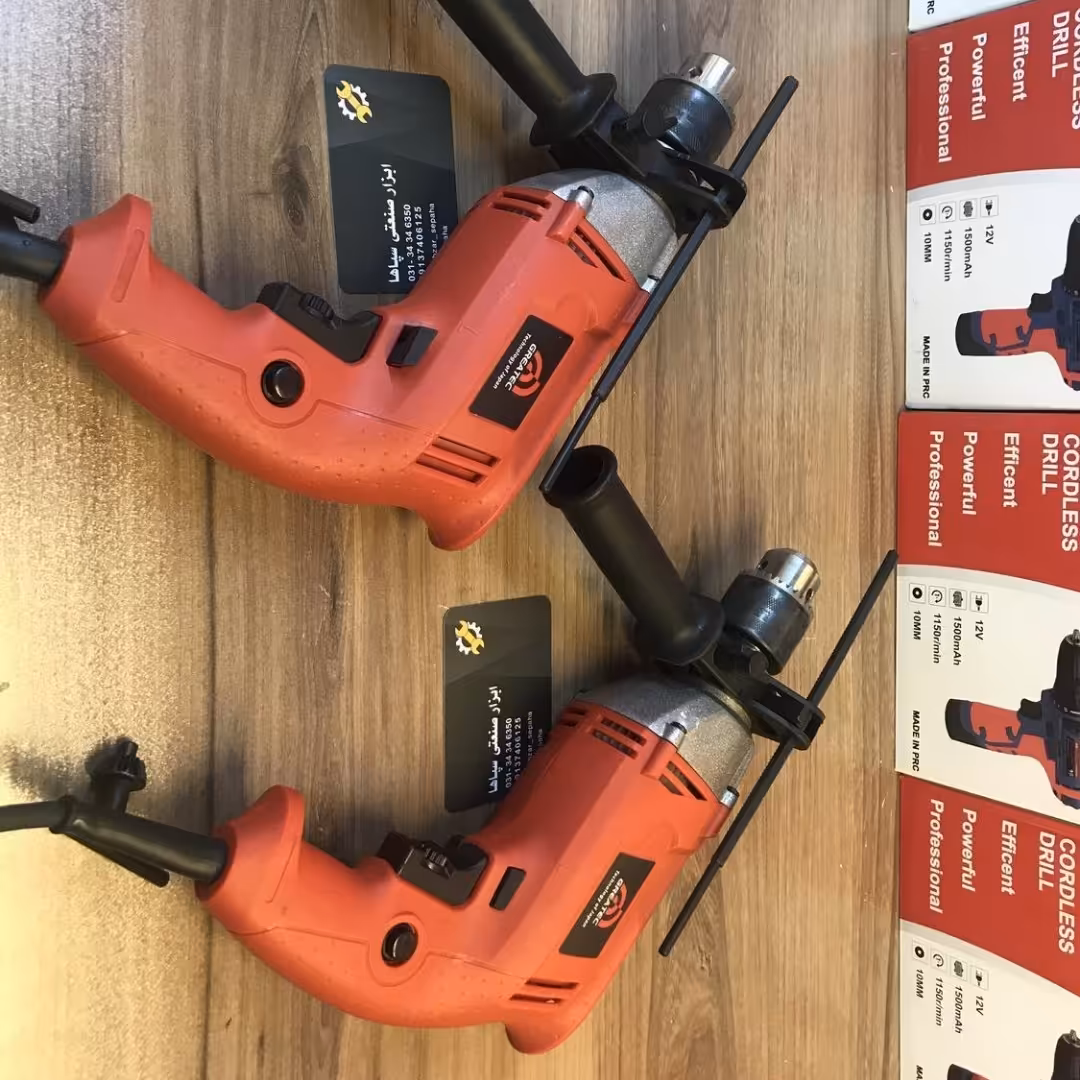 دریل چکشی 950 وات نیم تنه فلزی گریتک GREATEC