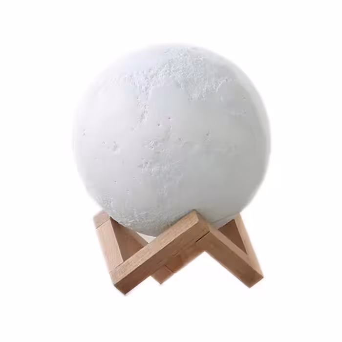 چراغ مطالعه طرح ماه  چراغ خواب چراغ ال ای دی 