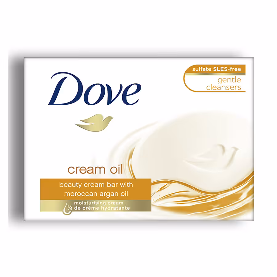 صابون Cream Oil حاوی روغن آرگان داو 100 گرمی