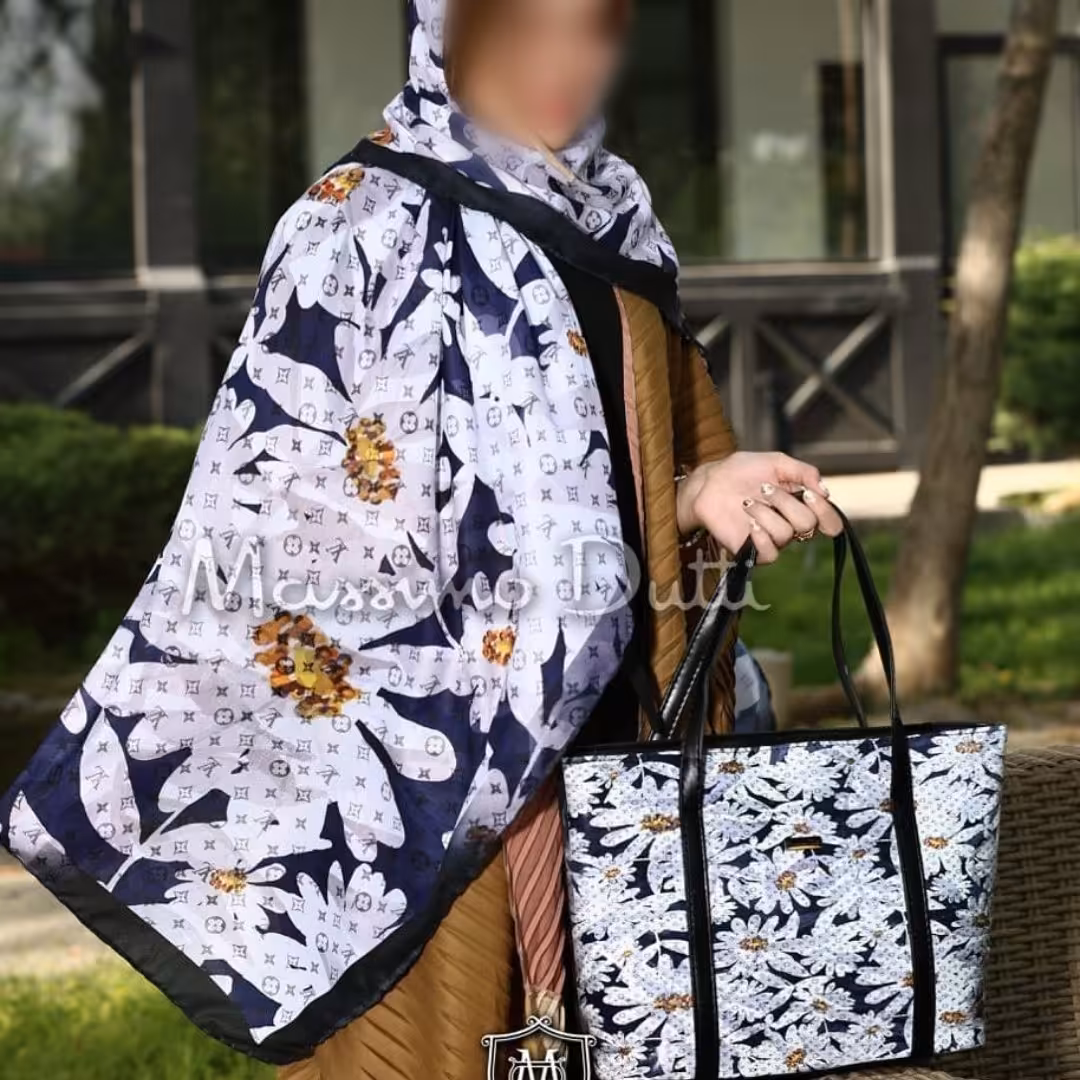 ست کیف و روسری زنانه در سه طرح