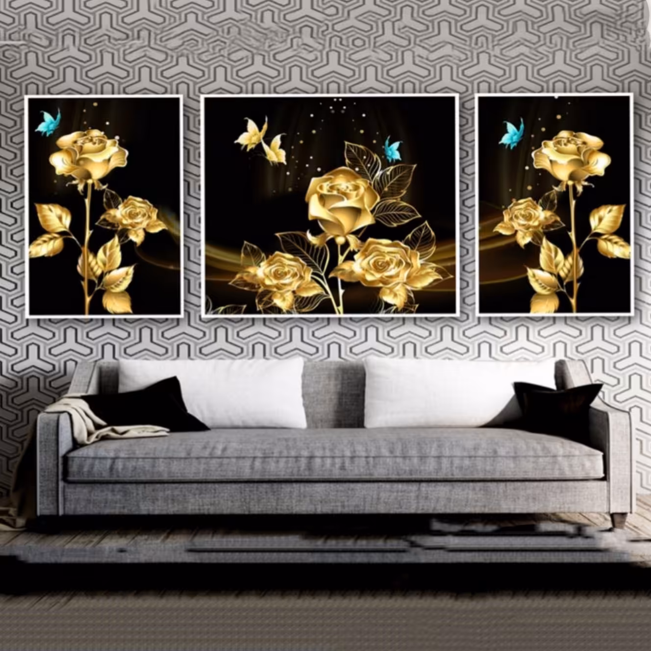 تابلو دکوراتیو 3تیکه کد 0304