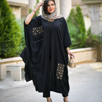 پانچو زنانه ابروبادی مدل دنیز