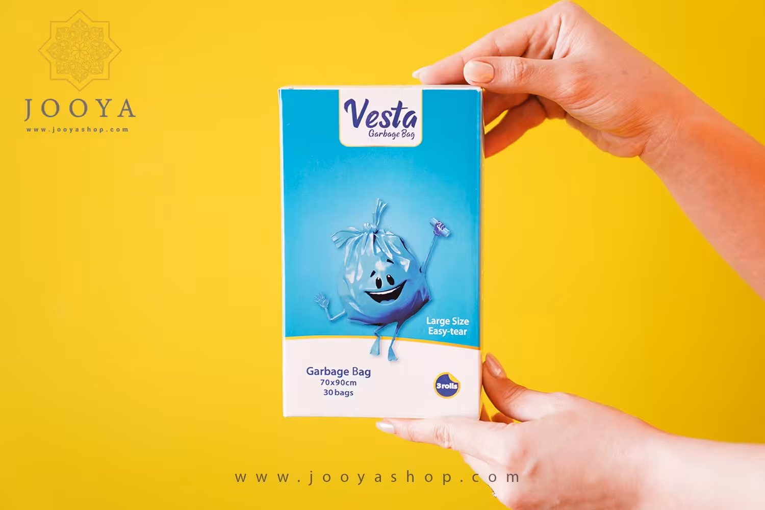 کیسه زباله سه رولی 90*70
