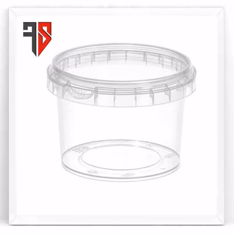 ظرف یکبار مصرف مایکروویوی گرد 610 طب با درب (200عددی) - مرکز فروش ملزومات کافه رستوران فرزان