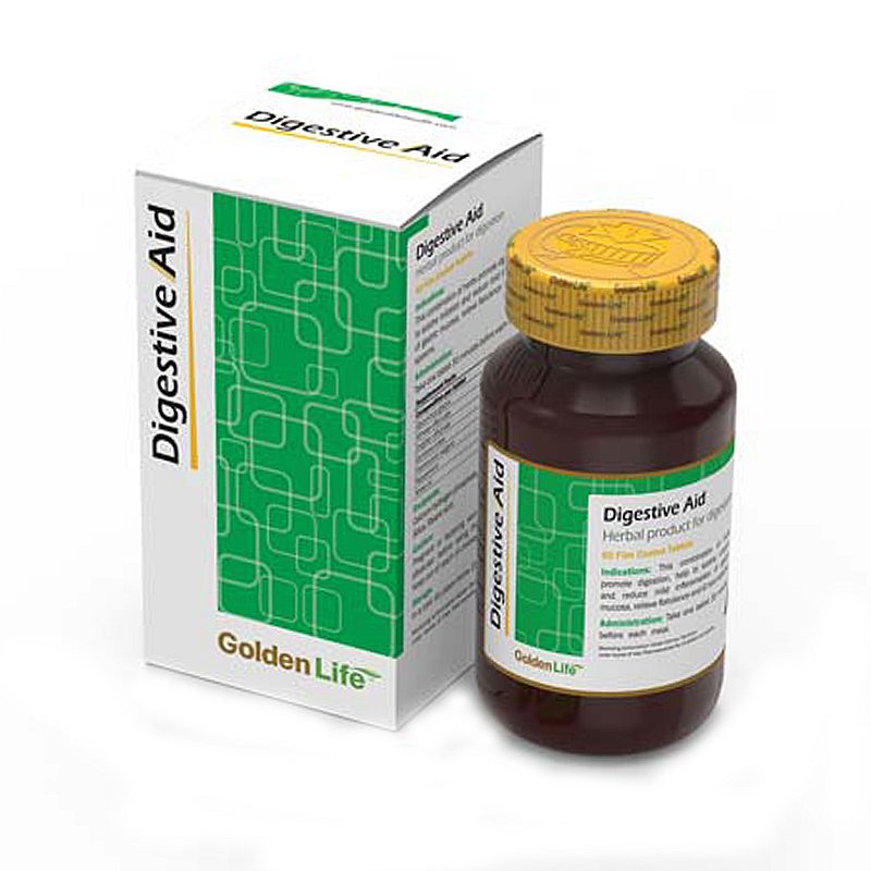 قرص دایجستیو اید گلدن لایف 30 عددی | Golden Life Digestive Aid