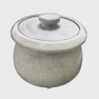 دیگ سنگی مدل شلغمی 8نفره ضمانتی(هدیه زعفران دم کن یا زعفران ساب)
