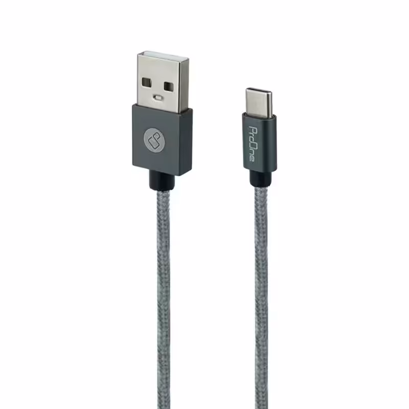 کابل تبدیل USB به USB-C پرووان مدل PCC185 طول 2 متر