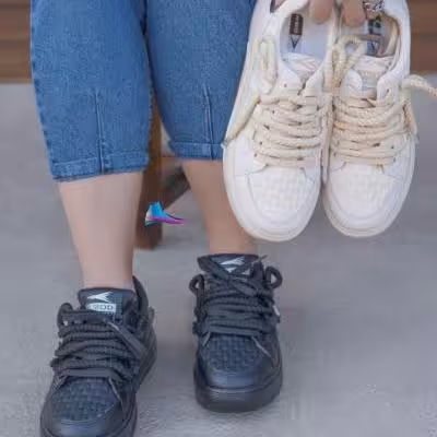 کتانی لژدار پی یو