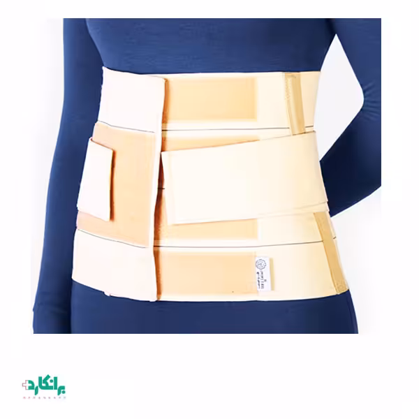 شکم بند با کش دوبل کد 60430 طب و صنعت