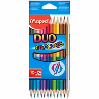 مداد رنگی 24 رنگ جعبه مقوایی مپد