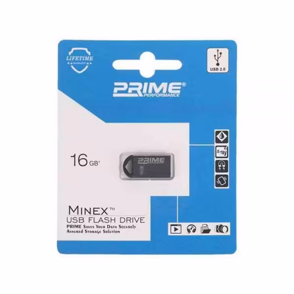Flash Drive Prime Minex 16GB | فلش مموری فلزی پرایم