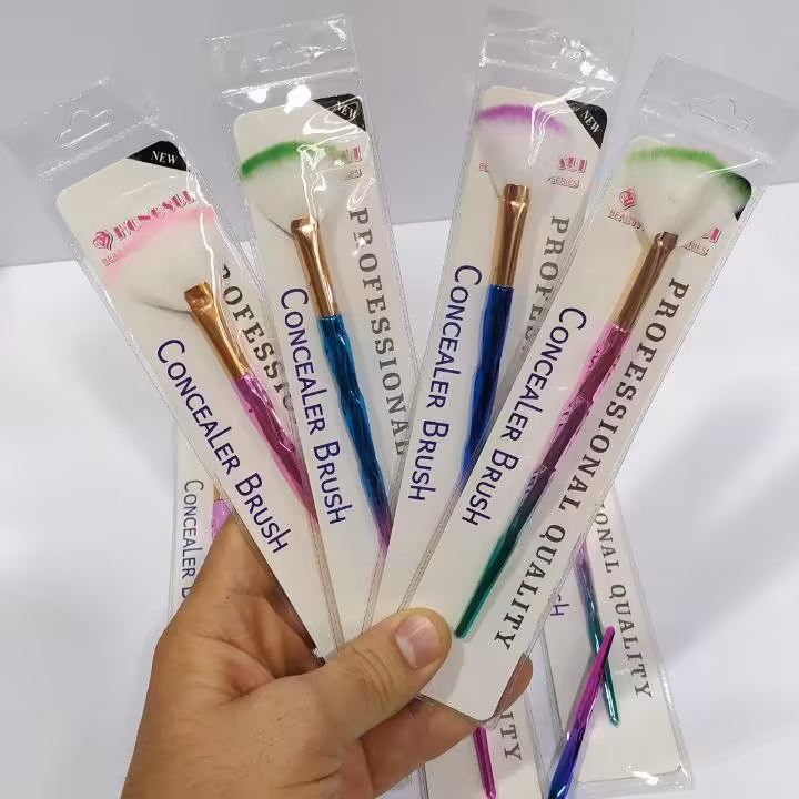 براش بادبزنی یا پروانه فانتزی نئونی برای ماسک 