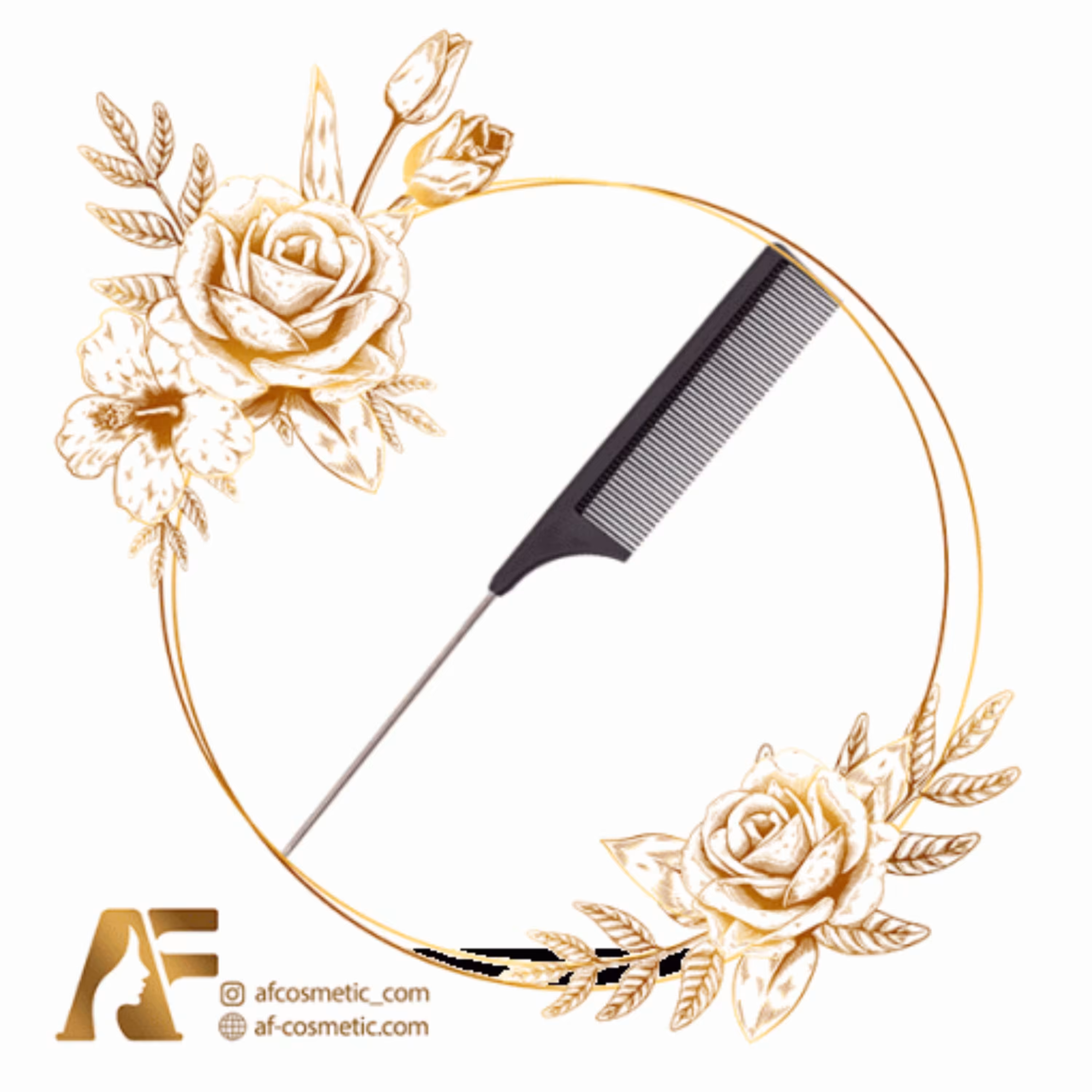 شانه دم فلزی(12 عددی) 