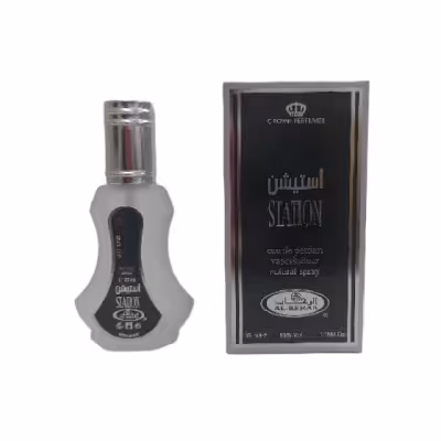 ادو پرفیوم زنانه مردانه الرحاب مدل استیشن حجم 35 میل