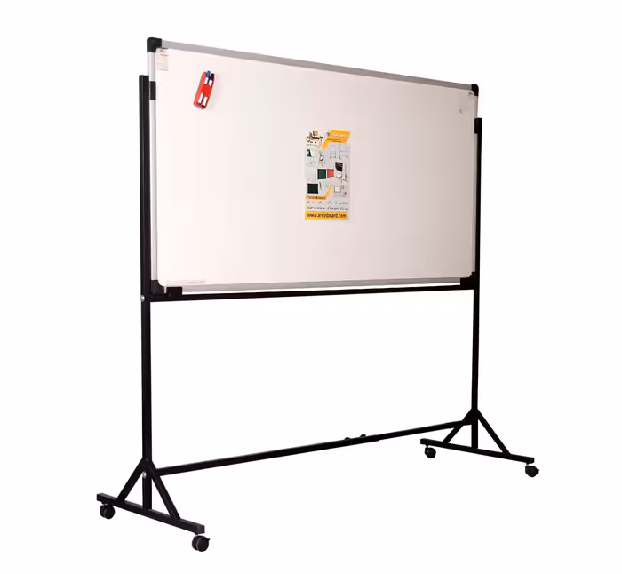تخته وایت برد مغناطیسی سایز 220×120 با پایه بزرگ