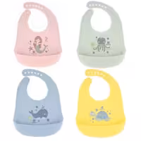 پیشبند سیلیکونی طرح دار کیکابو kikkaboo