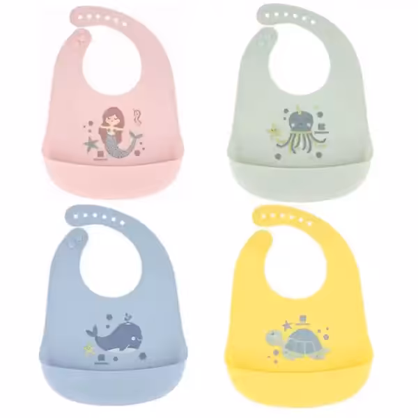 پیشبند سیلیکونی طرح دار کیکابو kikkaboo