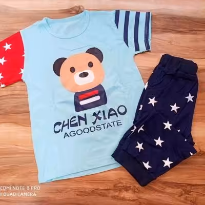 تیشرت شلوارک پسرانه تدی