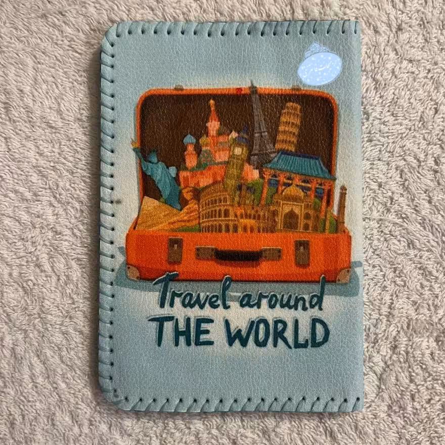 جا شناسنامه ای و جا پاسپورتی طرح چمدان 