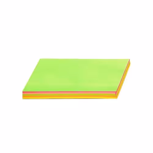کاغذ یادداشت چسبی 7.5 × 12.5 سانتیمتر رنگی 100 برگ