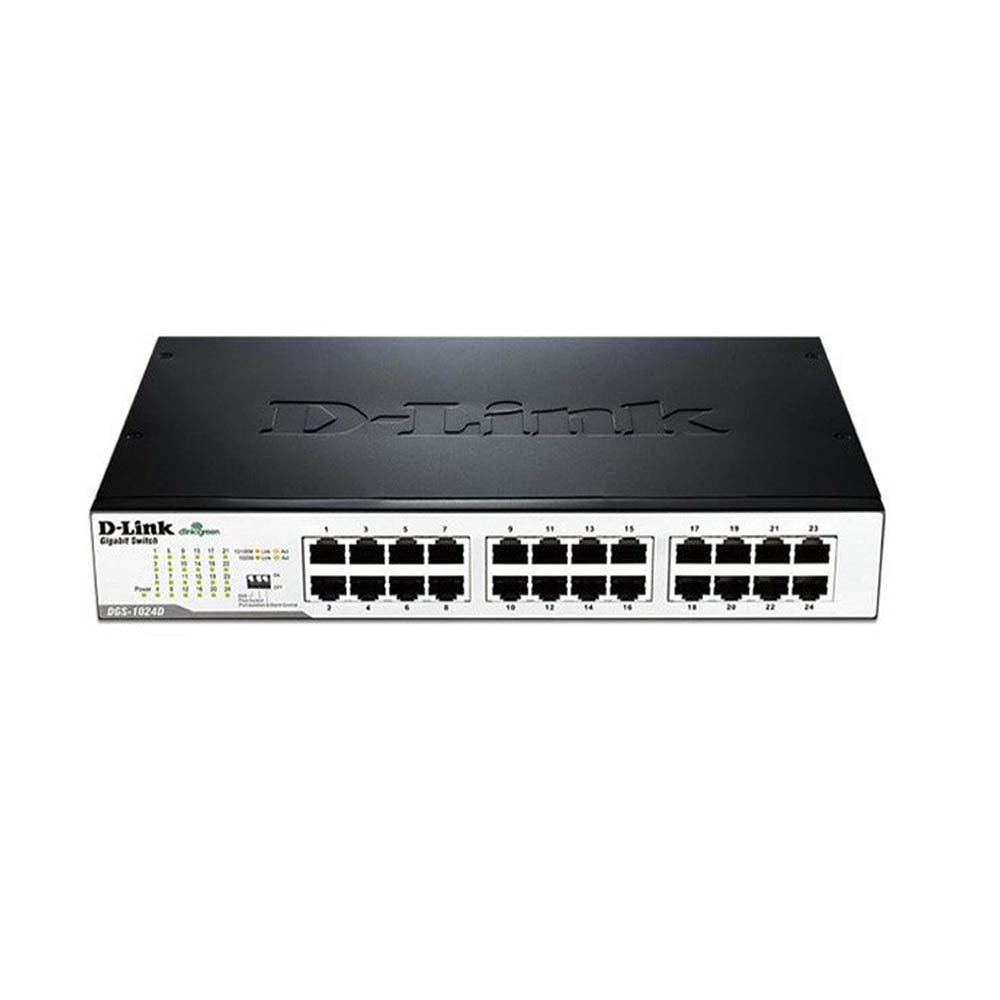 سوئیچ 24&#x200C; پورت گیگابیتی و رکمونت دی لینک مدل DGS-F1024