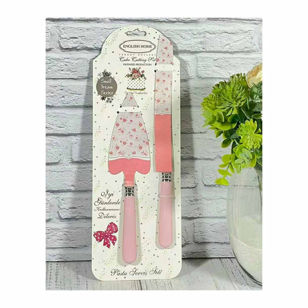 کارد کیک بری 2 عددی  فانتزی انگلیش هوم