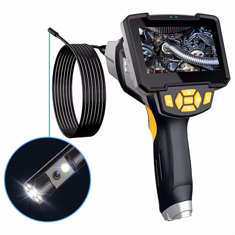 دوربین آندوسکوپی 5متری دو دوربینه همراه با مانیتور مدل PK-AN228